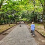 ‘걷기 열풍’에 동참하는 한국인들, 일상 속에서 건강 실천하는 방법은? Two people walking down a path in a park
