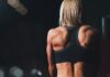 “근육, 삶의 질을 높이는 힘…일상 속 실천 루틴으로 지키세요” woman wearing black sports bra facing front selective focus photography