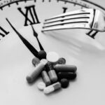 “집밥 열풍 속 ‘간헐적 단식’ 도전, 실생활에서 건강하게 실천하려면?” white round analog wall clock